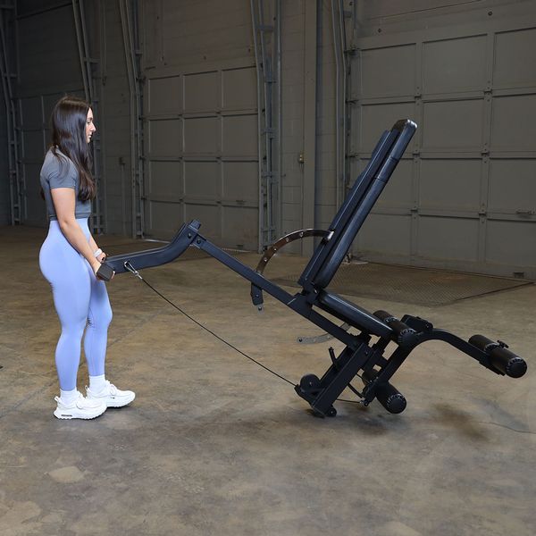 Body-Solid GLEG Leg Extension/Curl Cable Bench