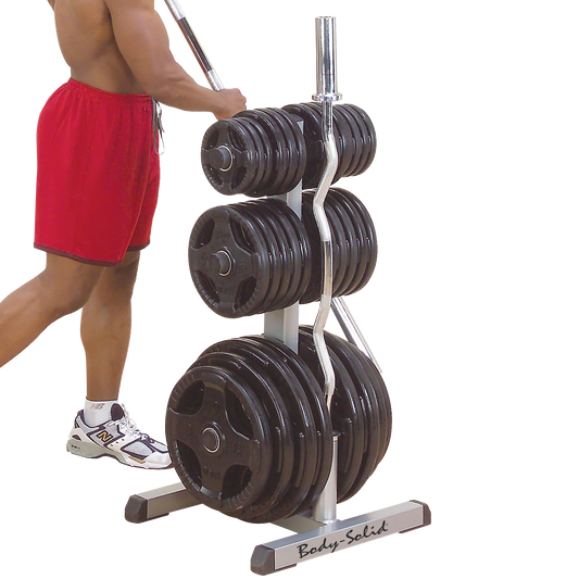 Body-Solid GOWT Olympic Weight Tree & Bar Rack