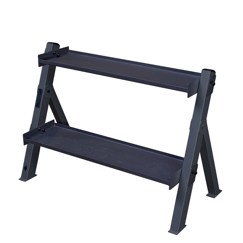 Body-Solid GDKR100 Adjustable Dumbbell & Kettlebell Rack