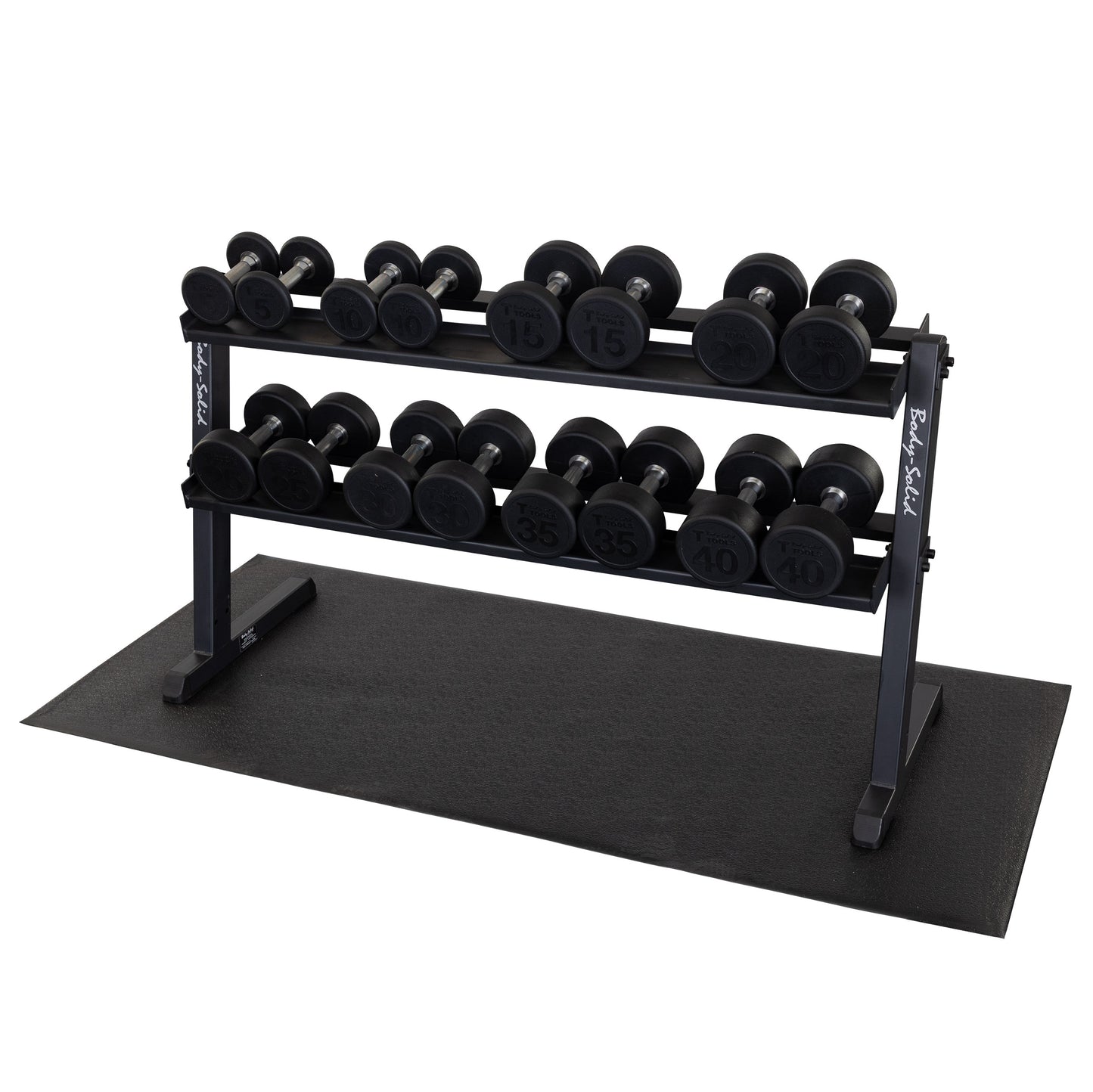 Body-Solid GDR60B 2 Tier Dumbbell Rack